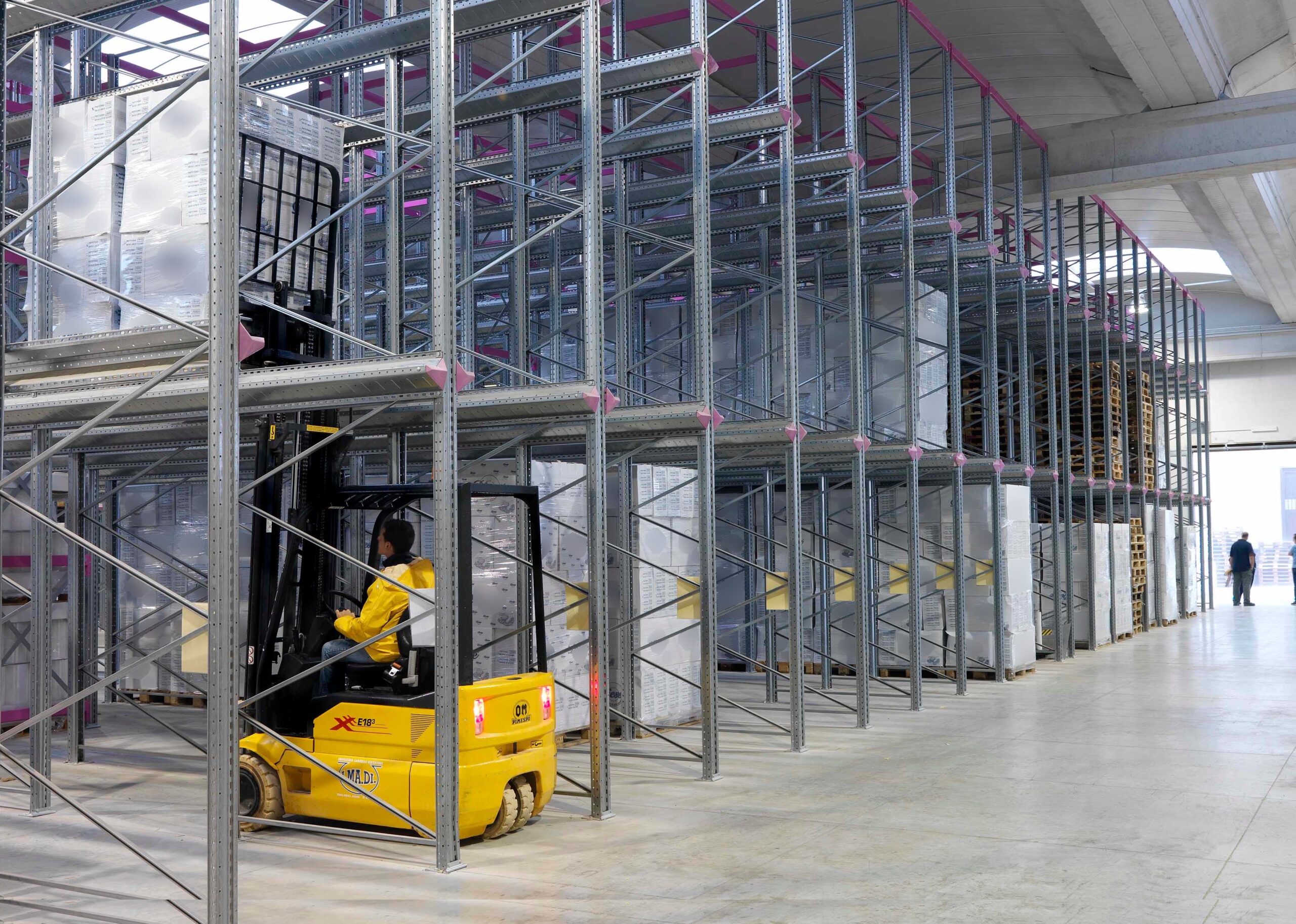 Sistema di Scaffali Drive in per Centro Logistico